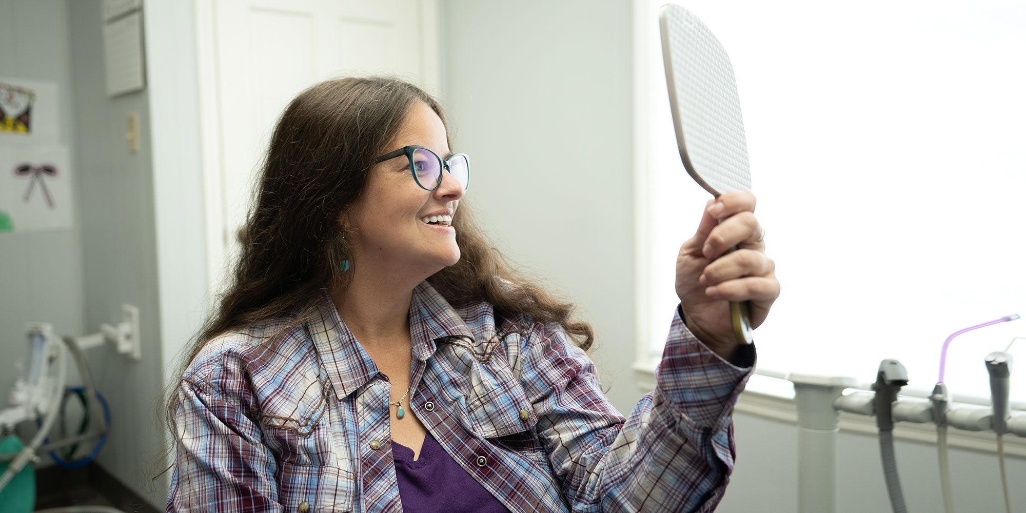 lady with a beautiful smile
