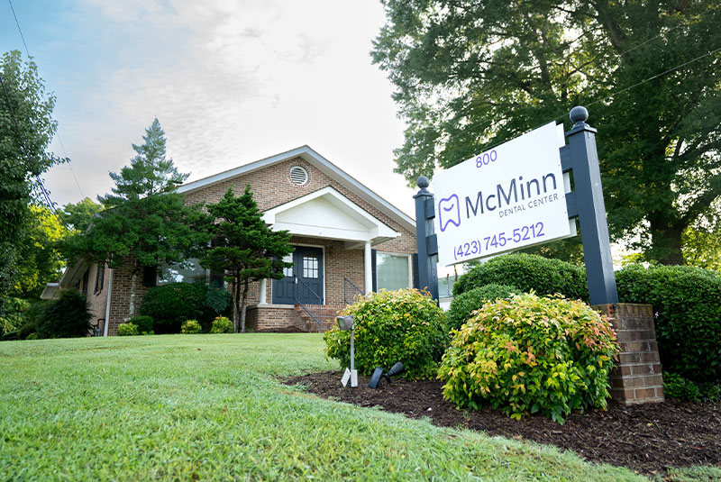 McMinn Dental Center office sign