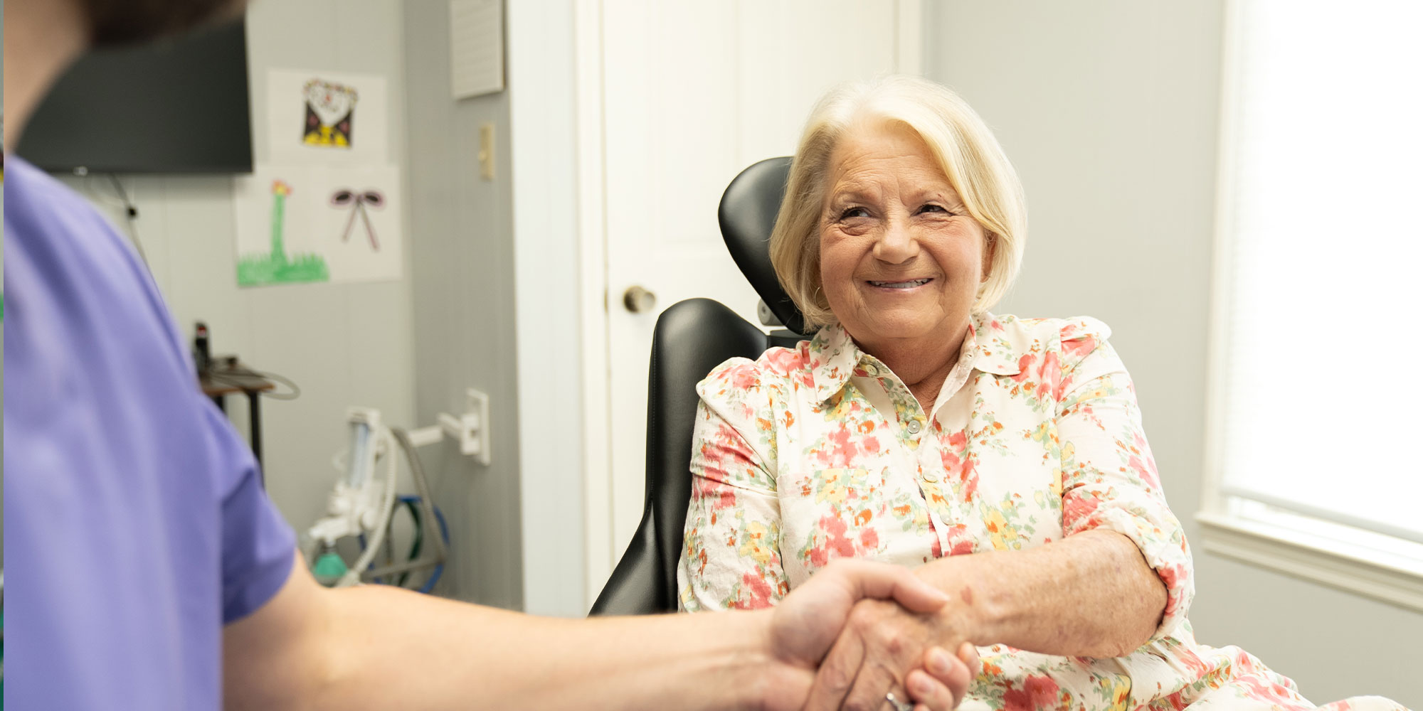 patient extremely happy satisfied with dental work